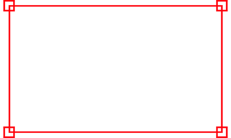 Chinese New Year Frame. Red and Chinese gold patterns rectangle frame. png