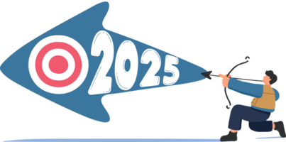 Business Goals 2025. Hitting the Target with Focus and Precision. png