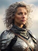 Fierce and Fabulous A Portrait of Strength and Style photo