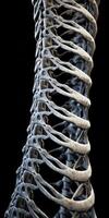 Abstract organic structure with intricate patterns photo