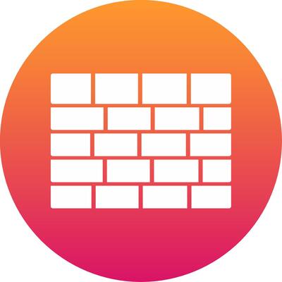 Wall Icon Design Symbol
