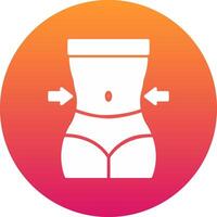 Waist Icon Design Symbol vector