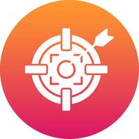 Target Icon Design Symbol vector