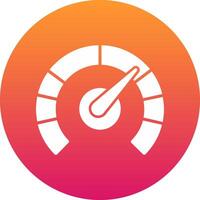 Speed Test Icon Design Symbol vector