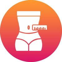 Waist Icon Design Symbol vector