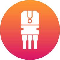 Transistor Icon Design Symbol vector