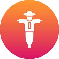 Scarecrow Icon Design Symbol vector
