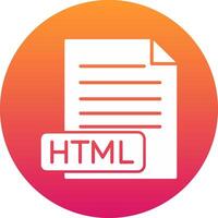HTML Icon Design Symbol vector