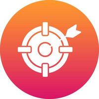 Target Icon Design Symbol vector