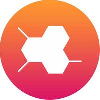 Molecular Icon Design Symbol vector