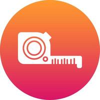 Tape Measure Icon Design Symbol vector