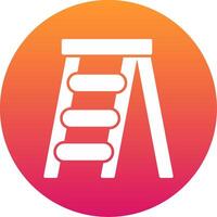 Step Ladder Icon Design Symbol vector