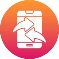 Send Data Icon Design Symbol vector