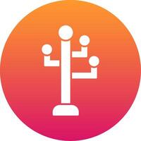 Coat Rack Icon Design Symbol vector