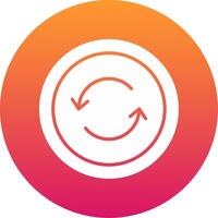 Refresh Icon Design Symbol vector