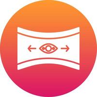 Panoramic View Icon Design Symbol vector