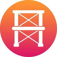 Scaffolding Icon Design Symbol vector
