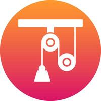 Pulley Icon Design Symbol vector