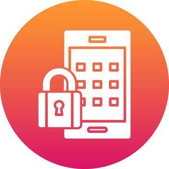 Passcode Icon Design Symbol vector