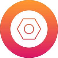 Nut Icon Design Symbol vector
