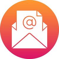 Mail Icon Design Symbol vector