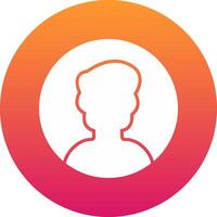 Man Icon Design Symbol vector