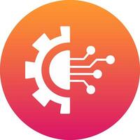 Digital Transformation Icon Design Symbol vector