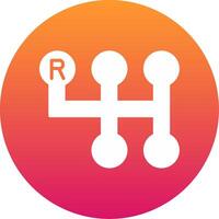 Gearshift Icon Design Symbol vector