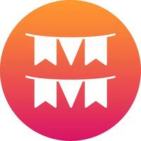 Garland Icon Design Symbol vector