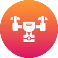 Drone Icon Design Symbol vector