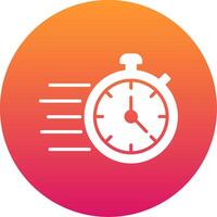 Fast Time Icon Design Symbol vector