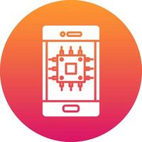 Cpu Icon Design Symbol vector
