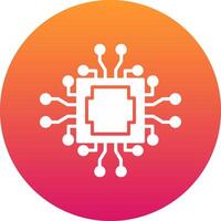 Cpu Icon Design Symbol vector