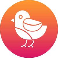 Bird Icon Design Symbol vector