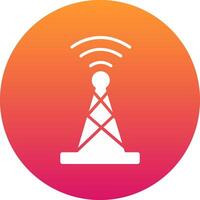 Broadcast Icon Design Symbol vector