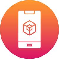 Augmented Reality Icon Design Symbol vector