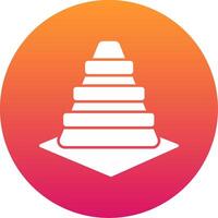 Cone Icon Design Symbol vector
