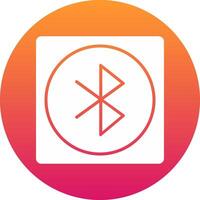 Bluetooth Icon Design Symbol vector