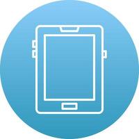 Tablet Icon Design Symbol vector