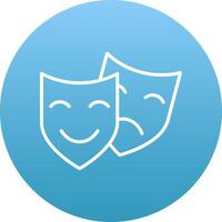 Theater Icon Design Symbol vector