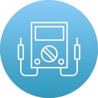 Voltmeter Icon Design Symbol vector