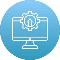 Upgrade Icon Design Symbol vector
