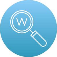 Keyword Icon Design Symbol vector