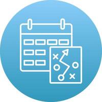 Strategy Icon Design Symbol vector