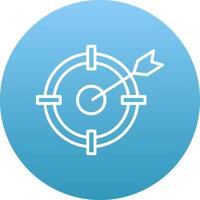 Target Icon Design Symbol vector