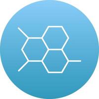 Molecular Icon Design Symbol vector