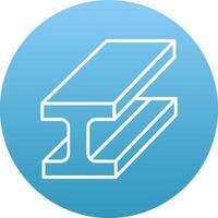 Steel Icon Design Symbol vector
