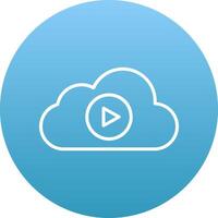 Streaming Icon Design Symbol vector