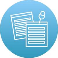 Sticky Notes Icon Design Symbol vector