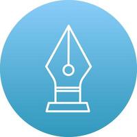 Pen Tool Icon Design Symbol vector